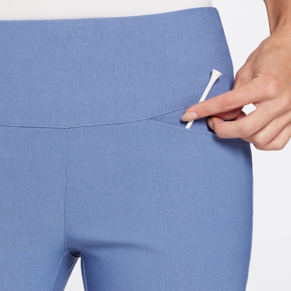 Walter Hagen P11 Women's Pull-On Sculpt Golf Pant Mid Blue Large NWT - Picture 2 of 5